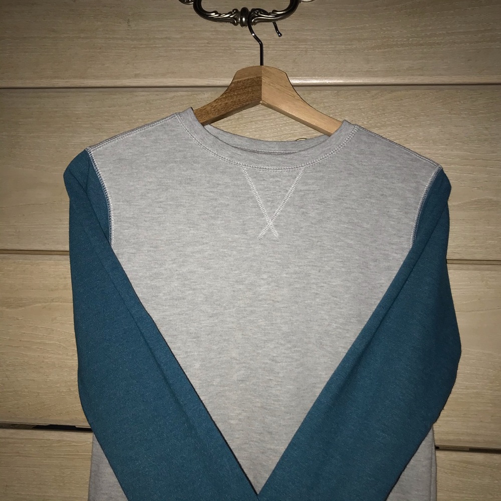 Boys Grey and Dark Blue Long Sleeve Sweater!!